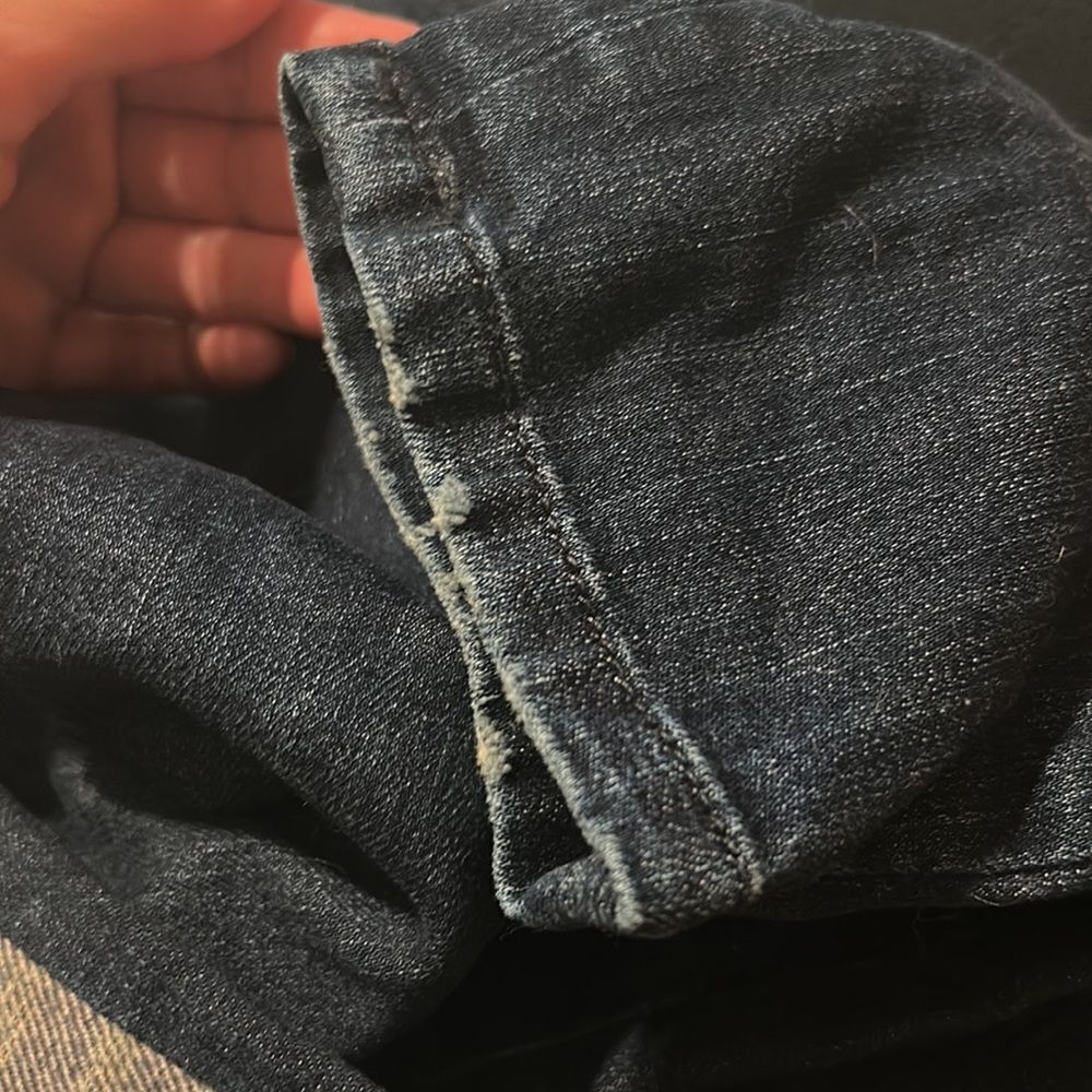 Current/Elliott Stiletto Patchwork Jeans - Picture 9 of 10